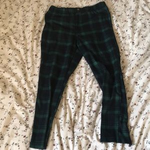 Plaid pants